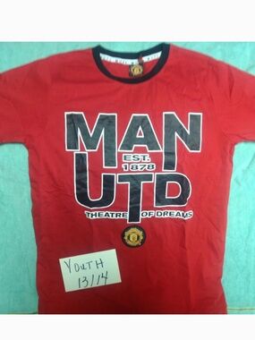 Manchester United boys tshirt